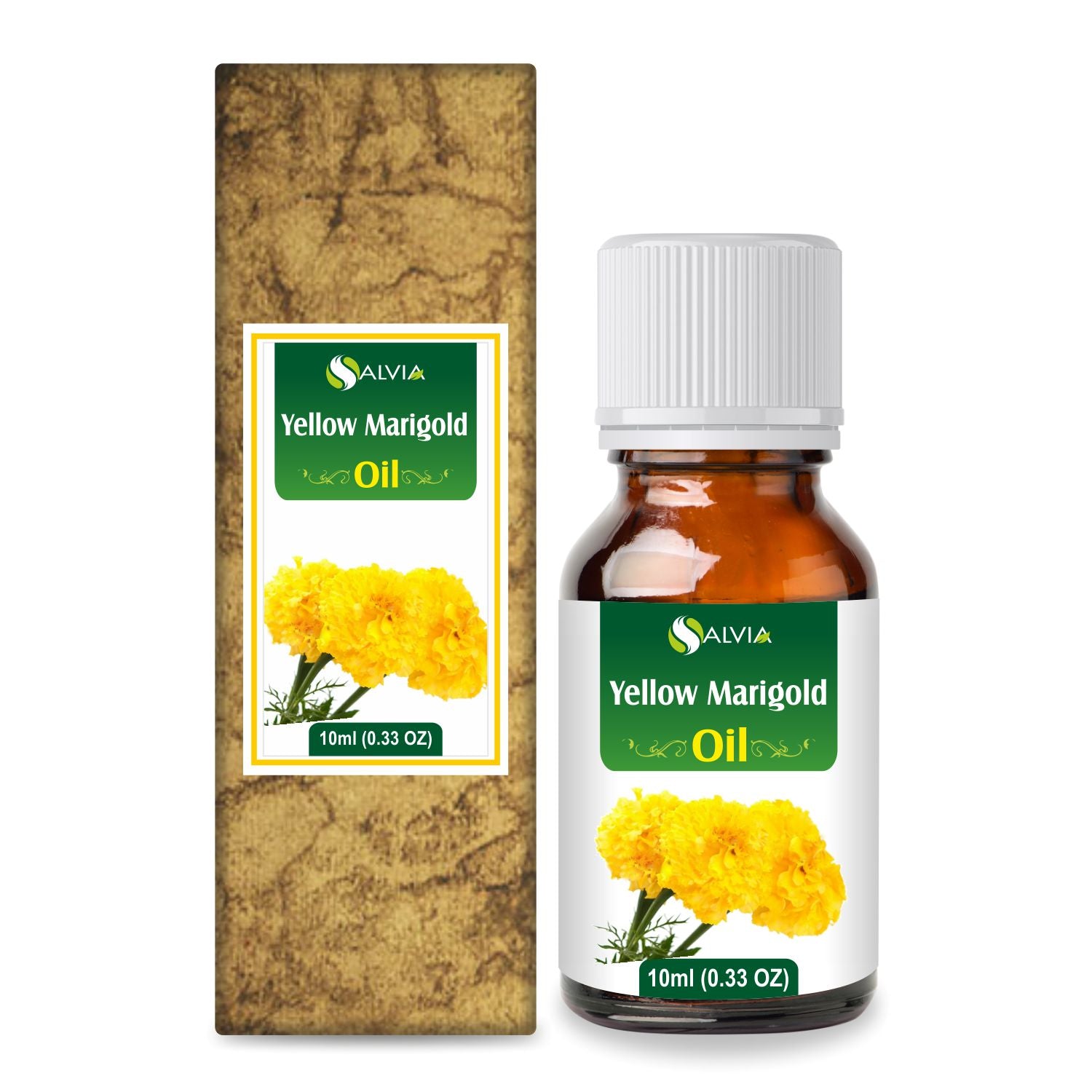 Salvia Natural Essential Oils 10ml Yellow Marigold Essential Oil Salvia Natural Essential Oils 10ml Yellow Marigold Essential Oil